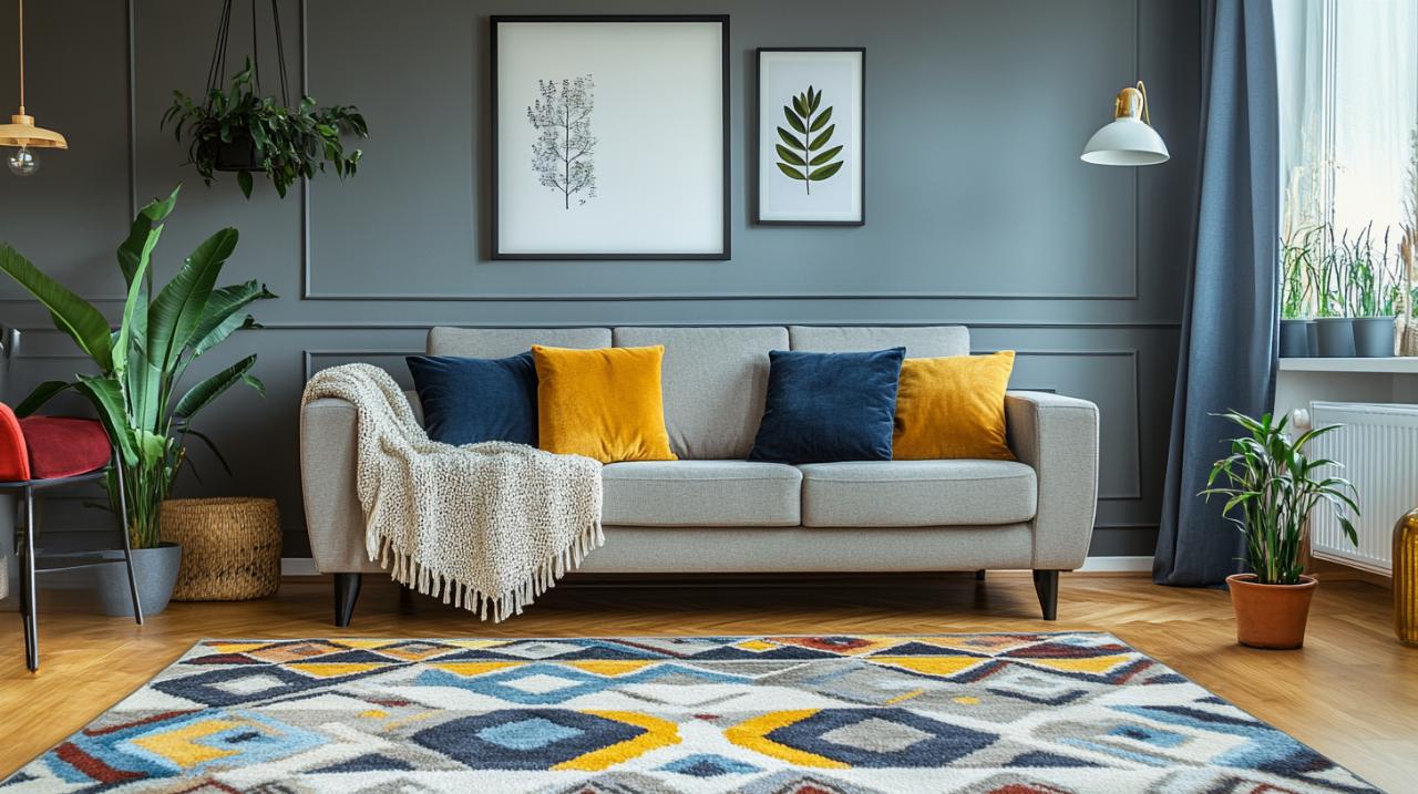 El encanto atemporal: qué color de alfombra con un sofá topo elegir para tu salón vintage