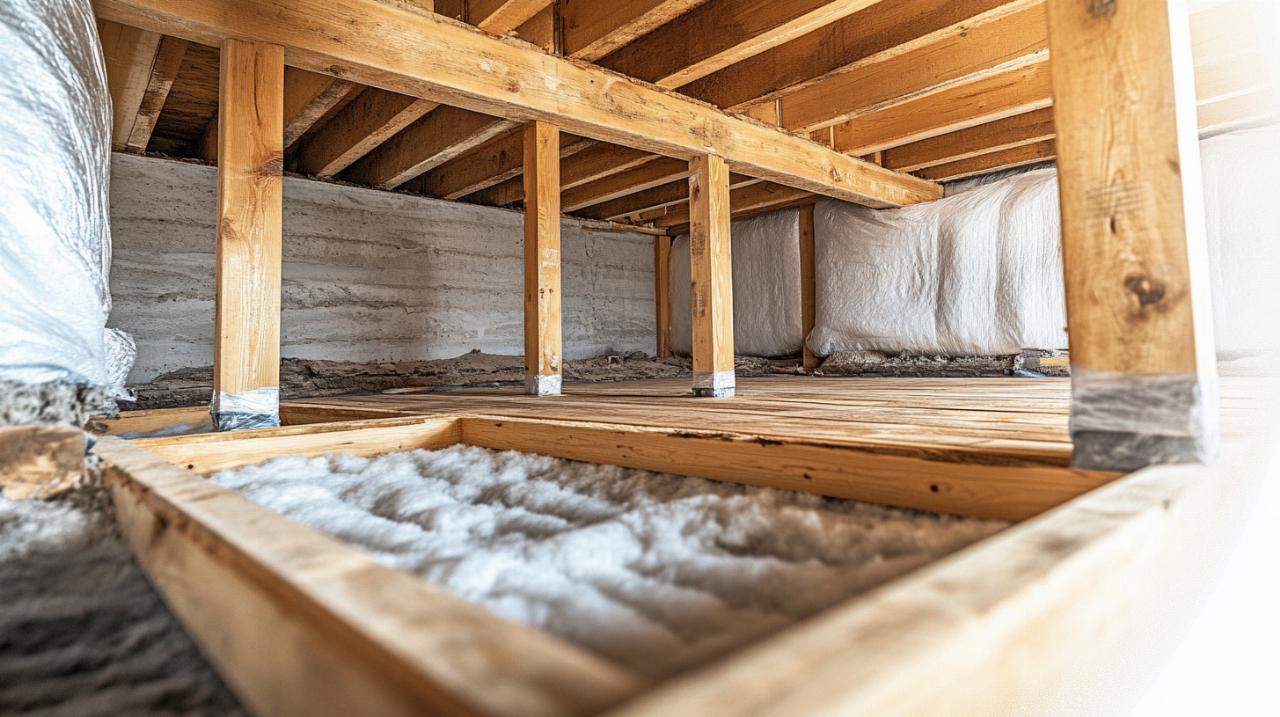 Guía completa: ¿Cómo aislar un suelo de madera sobre un espacio sanitario según las regulaciones técnicas?